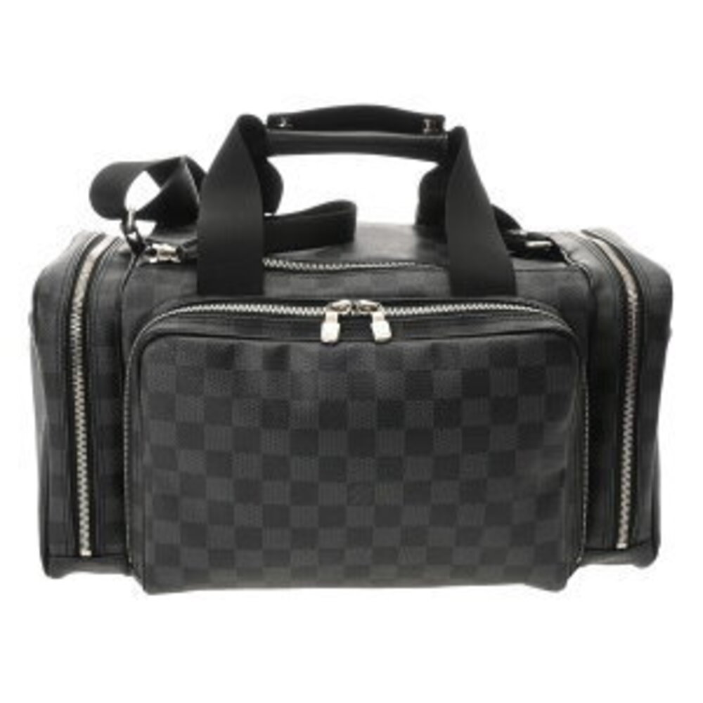 Louis Vuitton Damier Graphite Black Camera Bag Black Canvas Shoulder